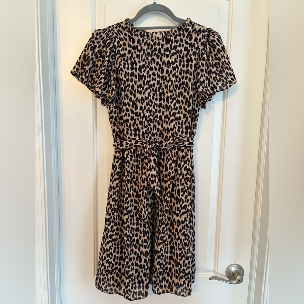 LOFT Leopard Print Dress